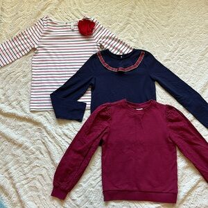 Lot Janie and Jack shirts Size 10